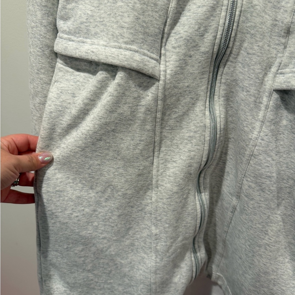 Athleta Coaster Luxe Parka - Light Grey Heather - Small - Picture 5 of 9